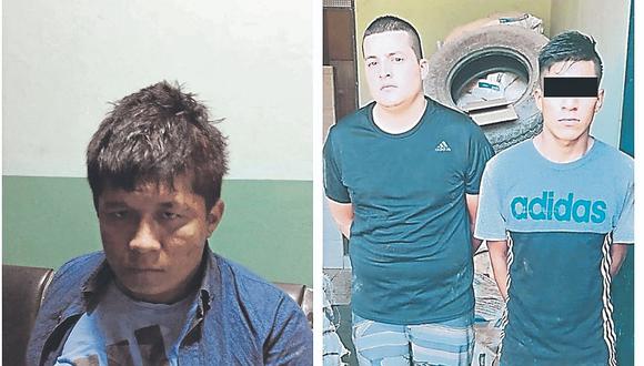 Capturan a tres presuntos hampones, entre ellos un menor por robar equipos celulares