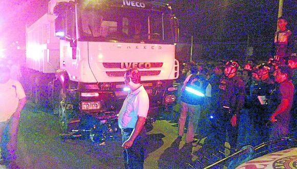 Tres muertos dejan dos accidentes de tránsito en Piura