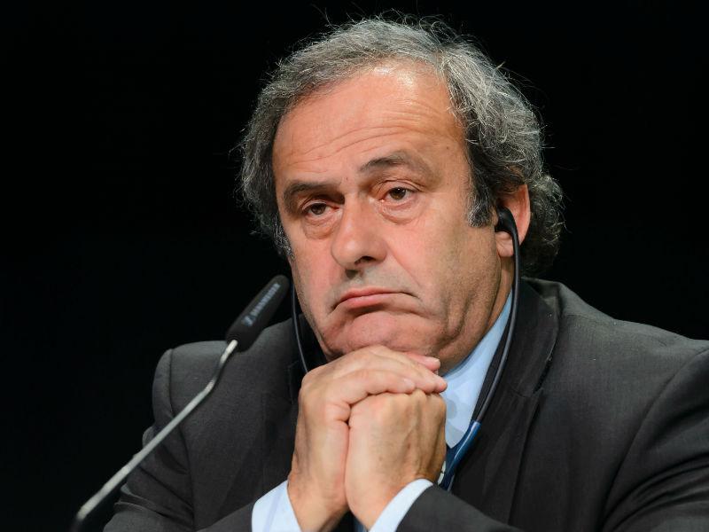 Michel Platini renunció a su candidatura a la presidencia de la FIFA