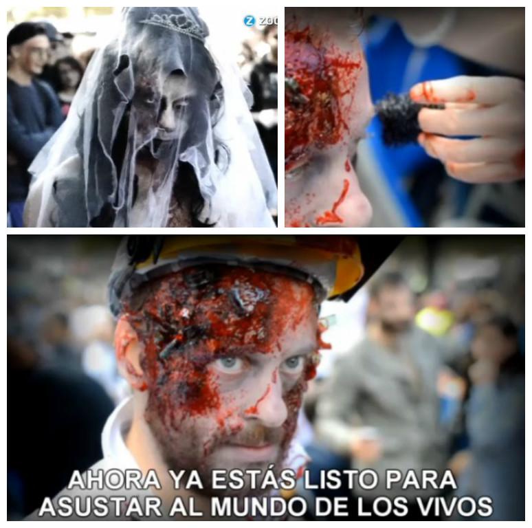 VIDEO: Pasos para maquillarte como un zombie de verdad