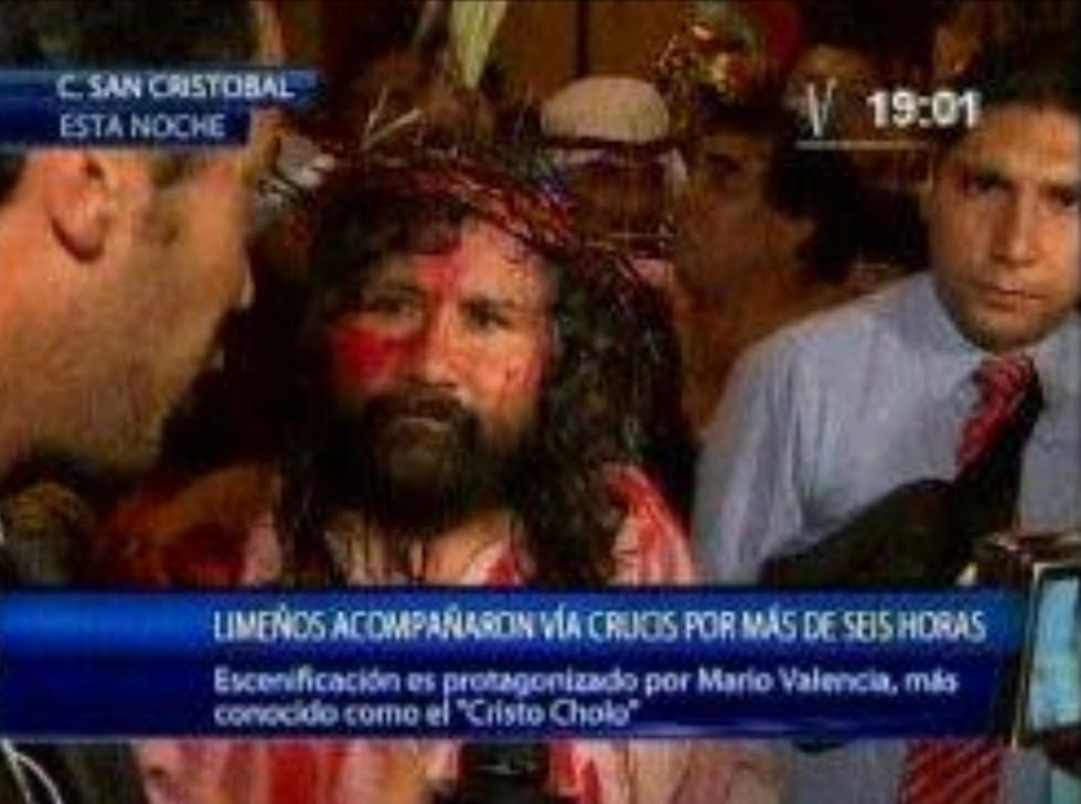 Suspenden vía crucis de 'Cristo Cholo' ante riesgo por demasiada expectativa