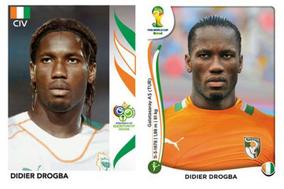 Brasil 2014: Este es el antes y el después de las figuras del álbum del Mundial (FOTOS)