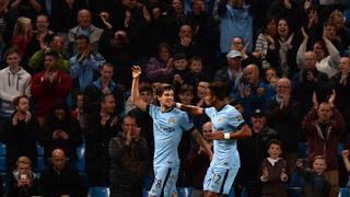 Manchester City aplastó 7-0 al débil Sheffield Wednesday por la Capital One Cup