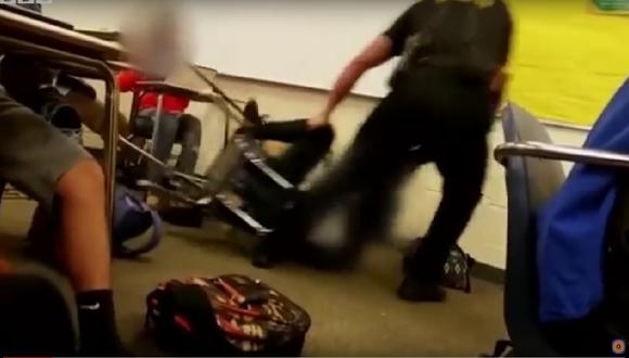 E.E.U.U.: Inician investigación tras agresión de policía a escolar (VIDEO)