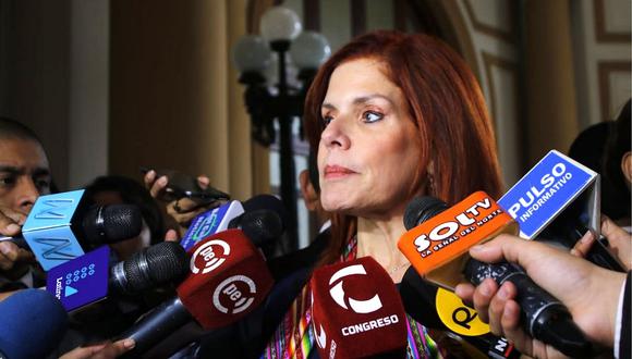 ​Mercedes Araóz asegura que diálogo del Ejecutivo debe ser con todas las bancadas