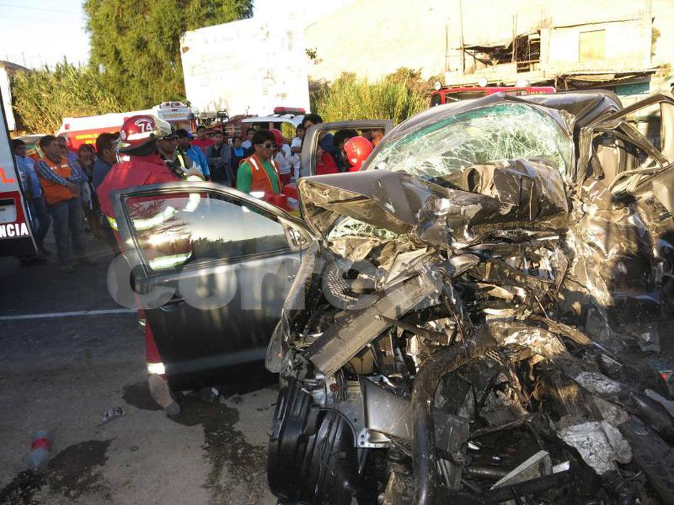 Tacna: Alcalde y regidor mueren en accidente de tránsito (Fotos)