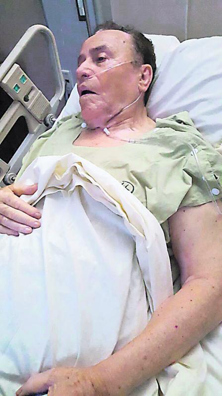 Respirador artificial mantiene con vida a Augusto Polo Campos