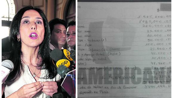 Nadine Heredia: Congreso aprueba que Comisión de Fiscalización investigue agendas