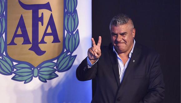 Presidente de la AFA: "Vamos a salir campeones del mundo" 