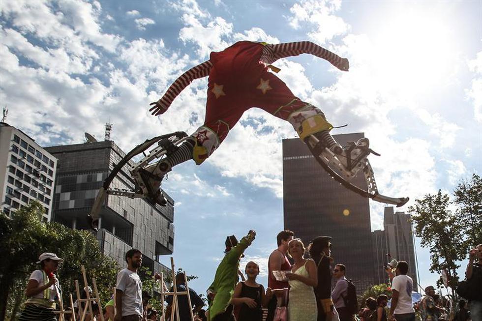 Encuentro Internacional de Payasos en Río de Janeiro (Fotos)