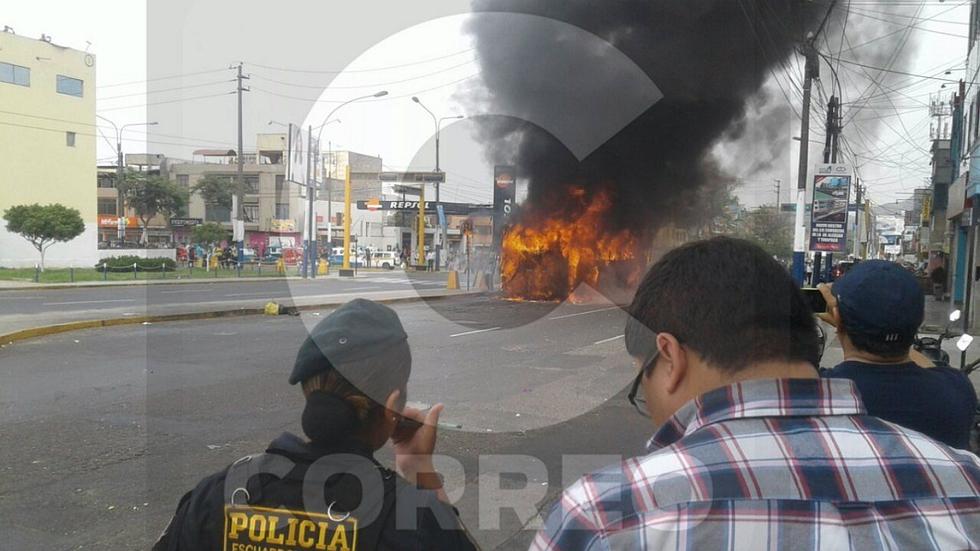 Protransporte: Accidente de bus en el Rímac se debió a desperfectos técnicos (FOTOS Y VIDEO)