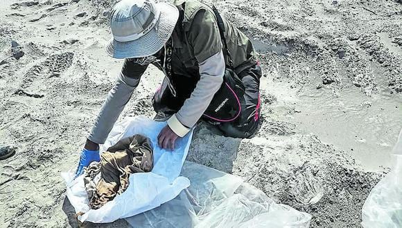 Encontraron restos arqueológicos. (Foto: Cortesía)