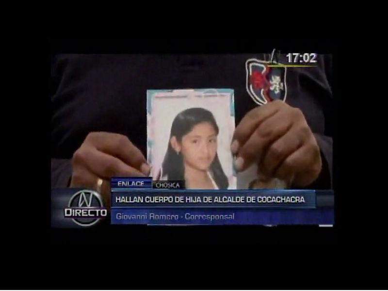 Huaico en Chosica: Hallan el cadáver de hija de alcalde de Cocachacra