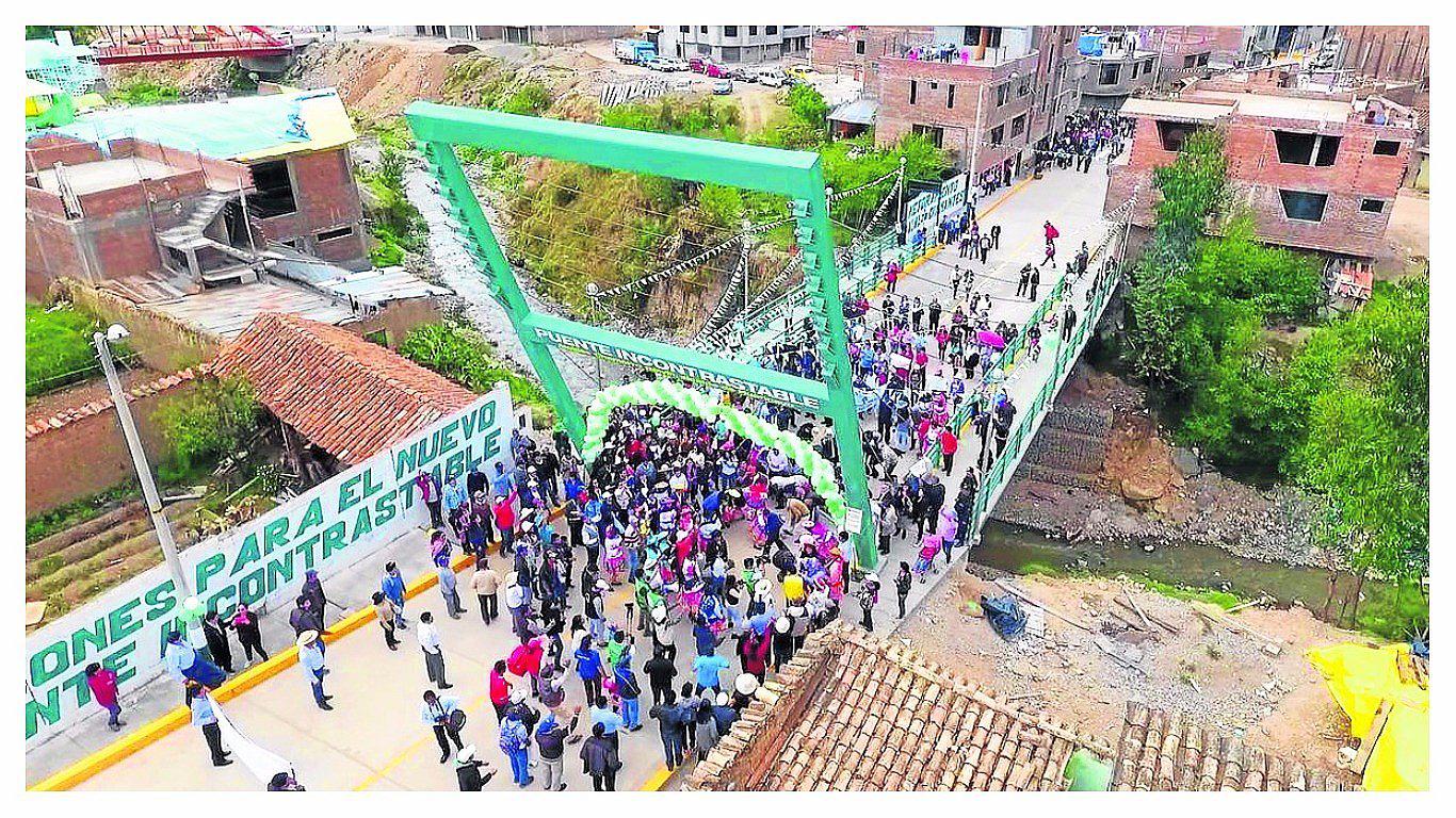 ​Incontrastable: El nuevo puente de 4 millones que ahora une El Tambo con Huancayo
