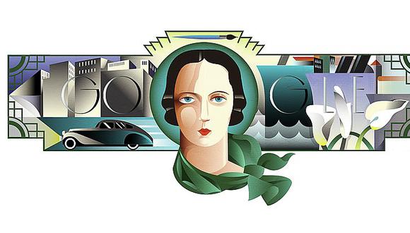 Google celebra el 120 cumpleaños de la pintora Tamara de Lempicka