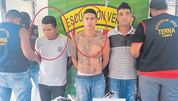 El venezolano Lisandro Antonio Gómez Mussett y el peruano César Alexander Villar Flores son recluidos en el penal de Puerto Pizarro por un plazo de nueve meses.