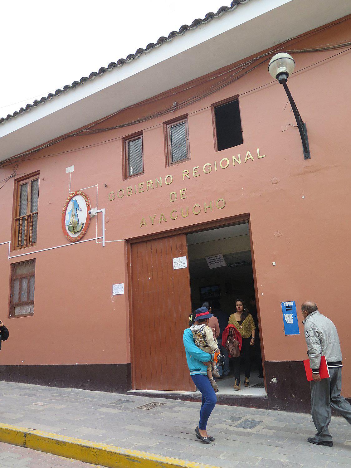Gobierno Regional de Ayacucho ocupa puesto 20 en ejecución de gasto 