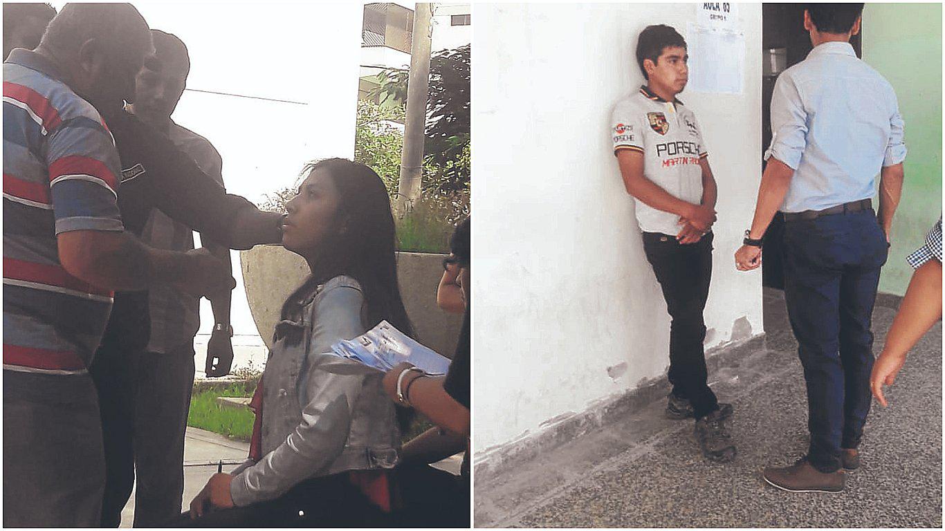 Intervienen a 12 postulantes en examen de la Universidad Nacional Pedro Ruiz Gallo  