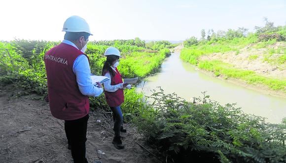 Los trabajos de irrigación Becerra-Belén están valorizado en S/ 10 millones, y presentan un retraso por la pandemia.