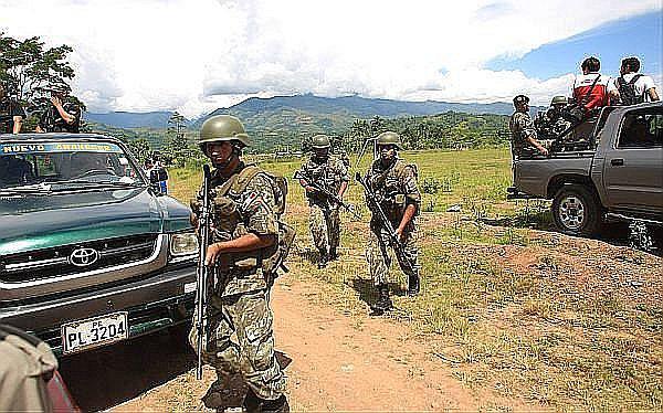 Militares fallecidos en enfrentamiento con terroristas en el Vraem serán trasladados a Lima 