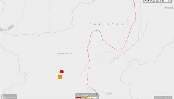 Terremoto de 7.7 grados remece Pakistán