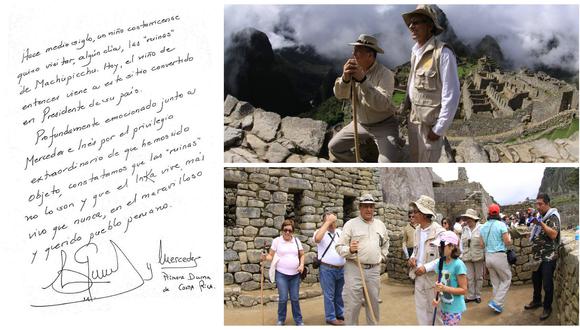 Machu Picchu: Presidente de Costa Rica impresionado con maravilla mundial