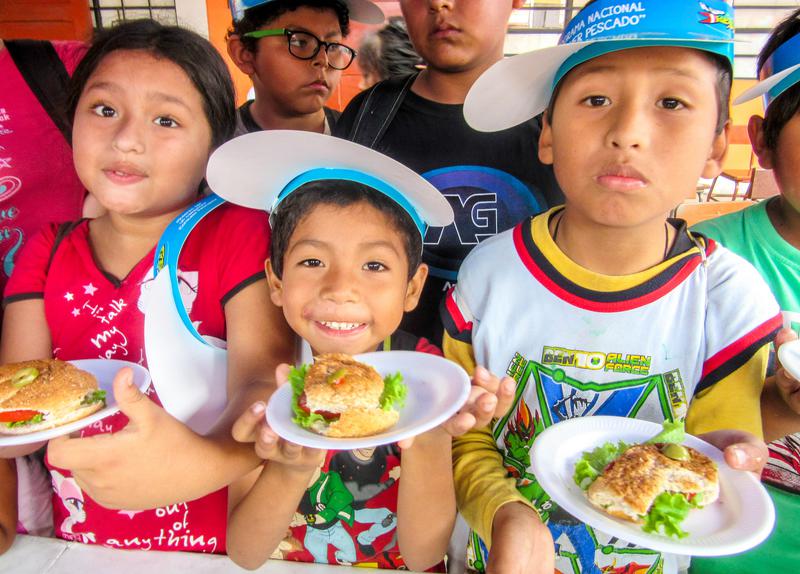 Los pescados azules mejoran la salud respiratoria de los niños
