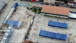 Con drones Policía  Nacional resguardó locales de votación más concurridos de Huancayo