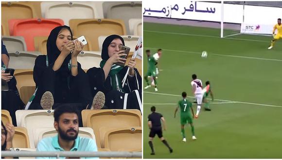 En Arabia Saudí la mujer todavía no puede asistir sola a un partido de fútbol