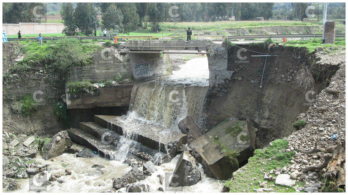 ​Nueve puentes están en riesgo de colapso y han sido declarados en emergencia