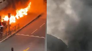 Francia: incendio en estación de trenes Gare de Lyon de París (VIDEO)