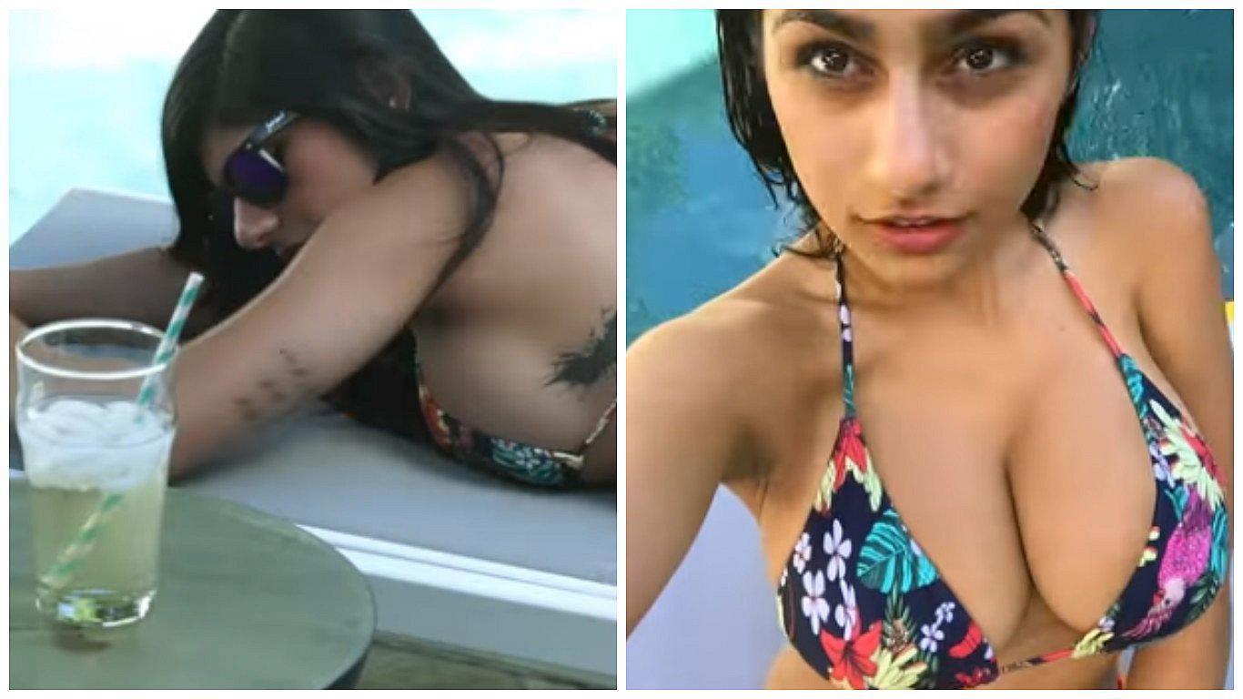 Mia Khalifa explica los problemas de tener pechos grandes (FOTOS)