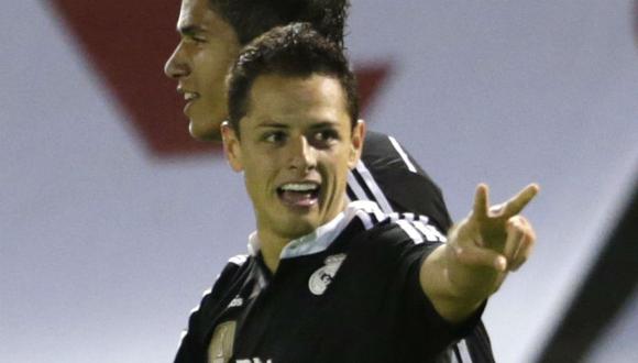 Real Madrid venció 4-2 al Celta con doblete de 'Chicharito' Hernandez