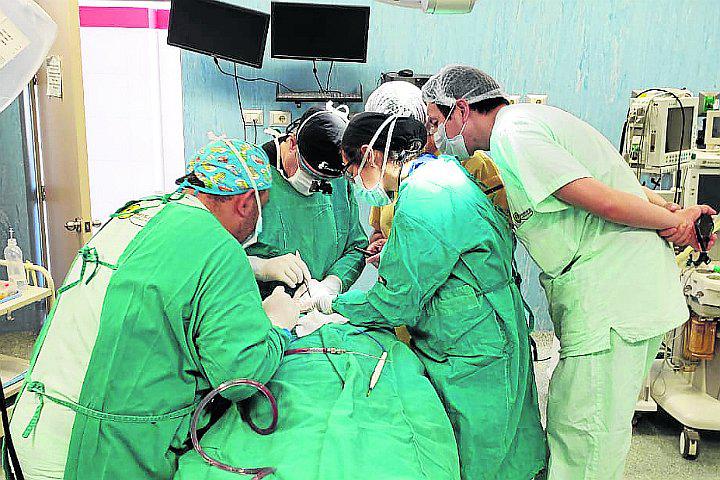 22 pacientes fueron operados de labio leporino 
