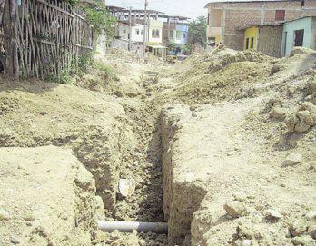 Obra se ha convertido en un gran peligro