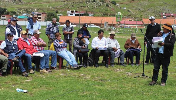 Piden derogatoria de decreto que declara estado de emergencia en Cotabambas