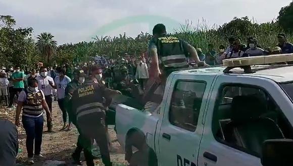 Cinco hampones pretendían asaltar a un vigilante, quien repelió el ataque e hirió de muerte a uno de ellos.