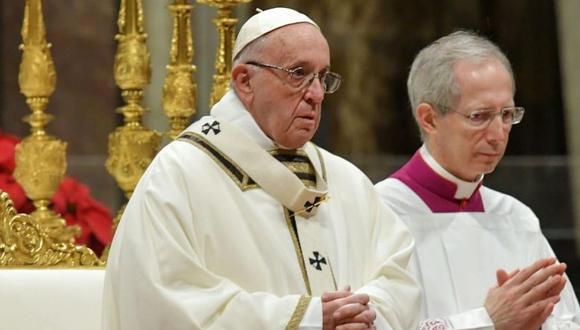 Papa Francisco durante la misa del Gallo: "Una insaciable codicia atraviesa la historia humana"