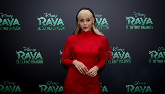 Danna Paola pondrá la voz a la protagonista de "Raya y el último dragón" en Latinoamérica. (Foto: Disney)