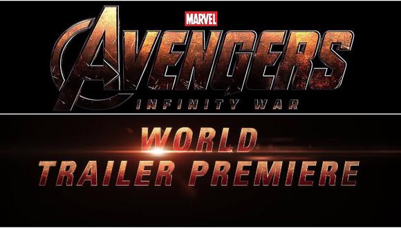 Marvel anuncia tráiler de "Avengers: Infinity War" para mañana (VIDEO)