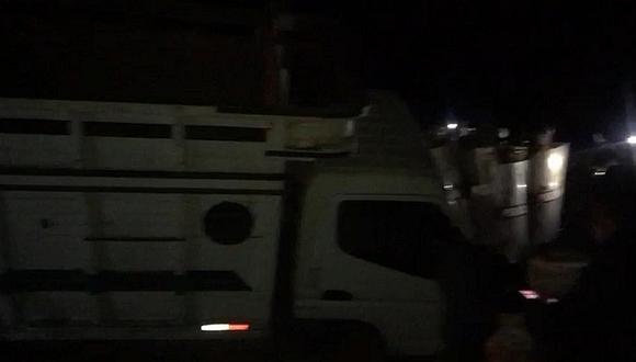 Chofer de camión quedó detenido por participar en manifestaciones contra Tía María (VIDEO)