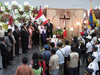 Pueblo de Tacna despide hoy
 a Juvenal Ordóñez Salazar