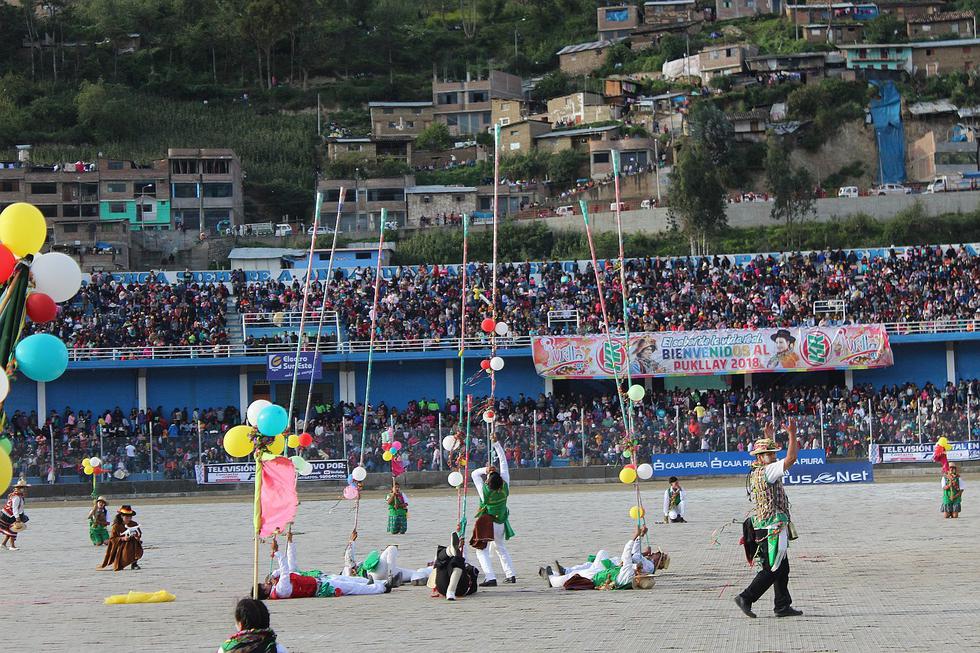 Carnaval Riojano resultó campeón nacional en el 'Pukllay 2018' (FOTOS)