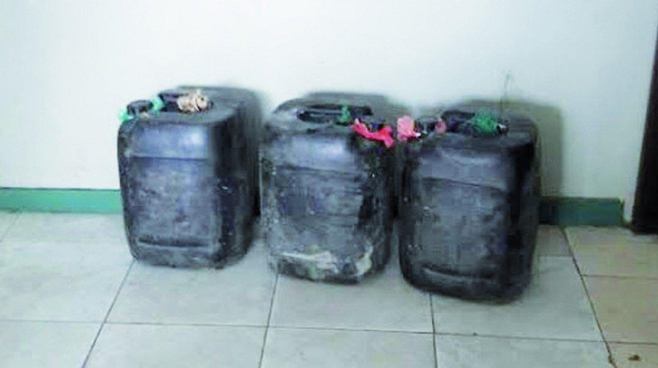 Incautan combustible del extranjero en operativo