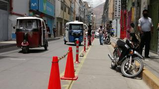 Transportistas de Huánuco exigen el retiro de la ciclovía que costó más de 400 mil soles