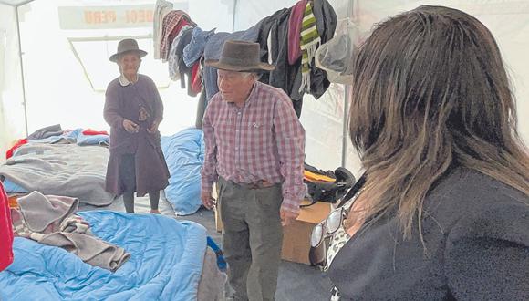 Gobierno Central inicia convocatoria para otorgar apoyo mensual a 48 familias que perdieron sus casas en el derrumbe del cerro Cruz de Shallapa, en Chavín de Huántar.