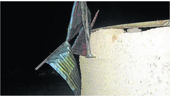 Pasco: ​Ventarrones arrasan los techos de varias casas y cortan servicio eléctrico