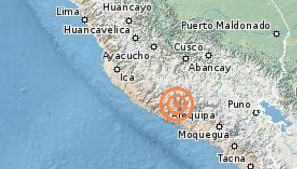 Temblor de 4 grados se registró en Arequipa