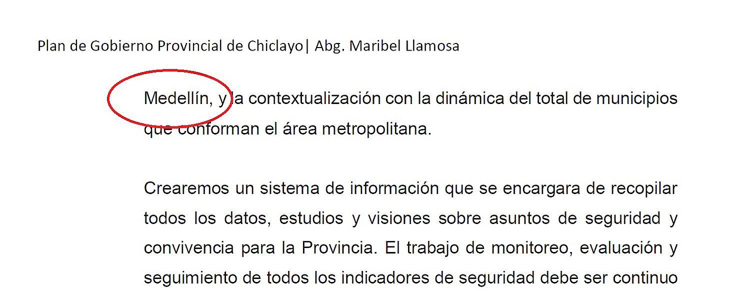 Plan de gobierno del PPC con tufo a plagio 