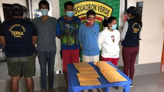 Tumbes: A balazos detienen a cuatro personas con droga en Zarumilla (VIDEO) 